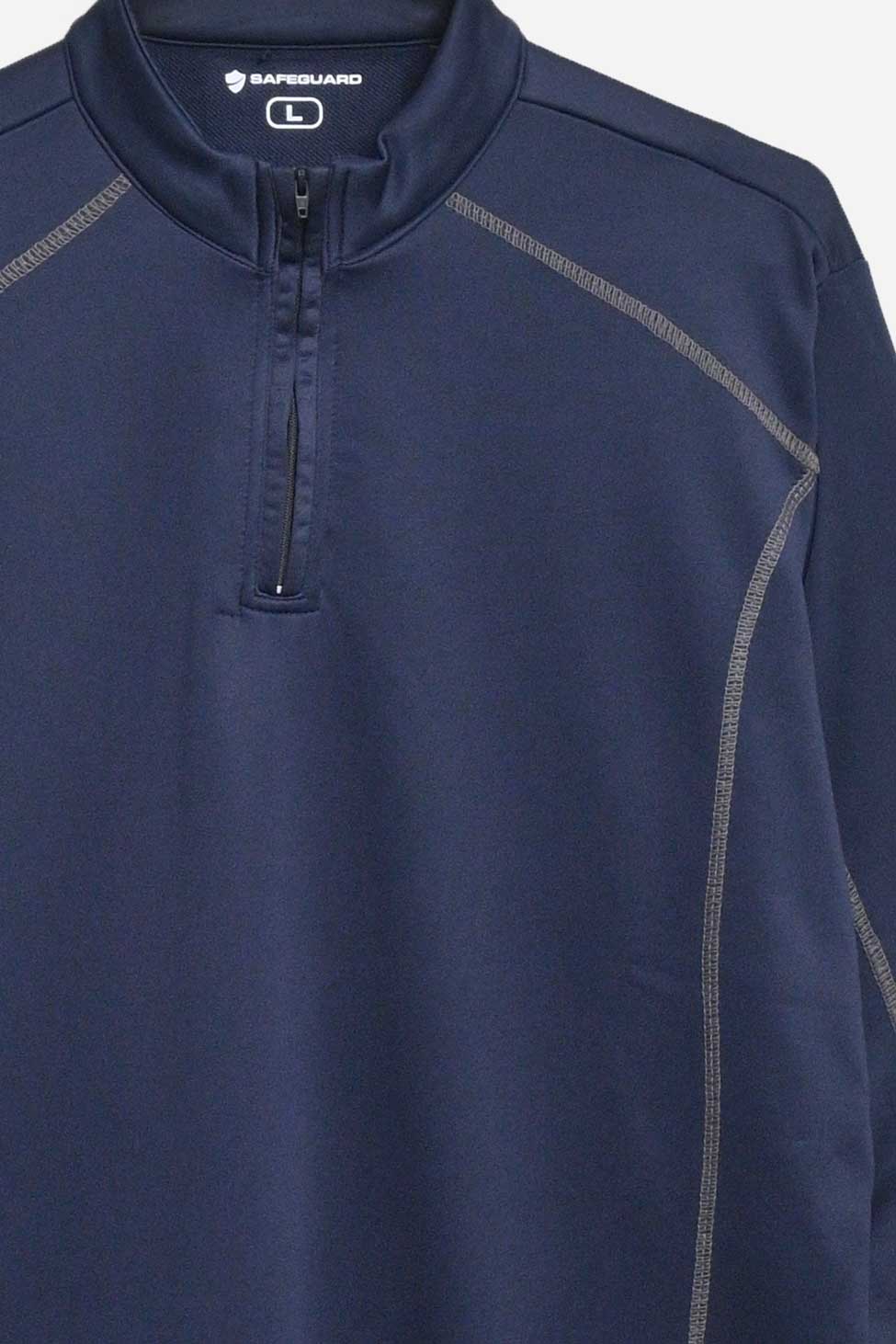 SG Men's Quarter Zipper Minor Fault Activewear Sweat Shirt