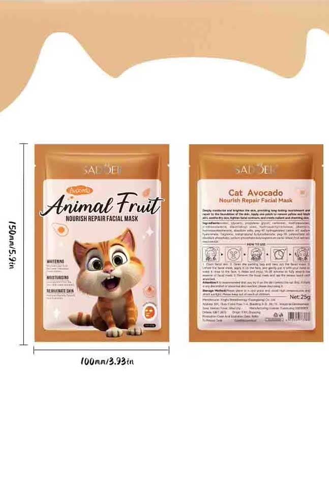 Sadeor Avocado Nourish Repair Facial Mask - 25g