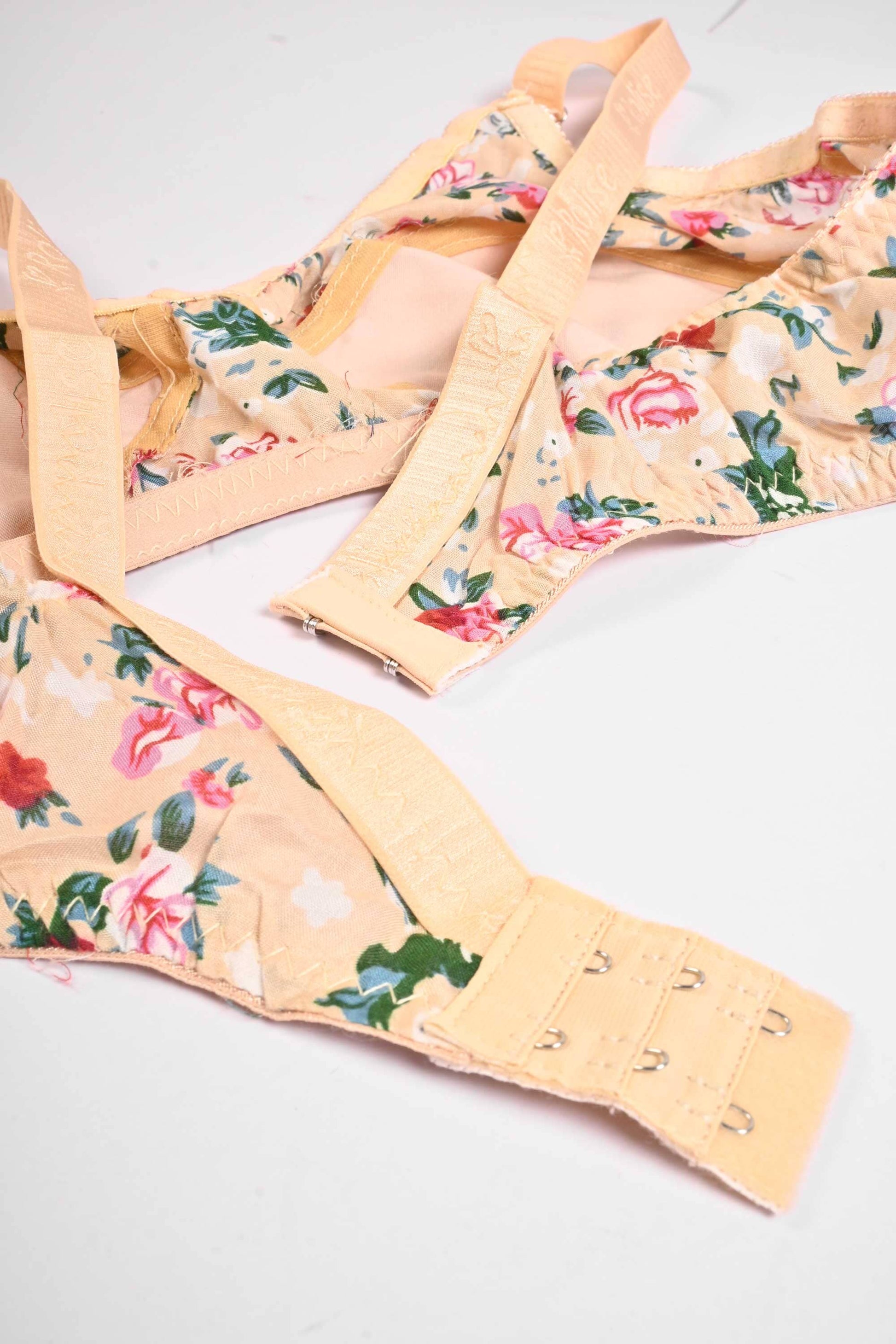 Stylo Women's Vintage Floral Comfort Linen Bra