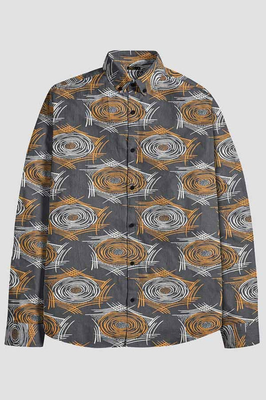 Nexoluce Men's Gżira Tailor Fit Casual Shirt