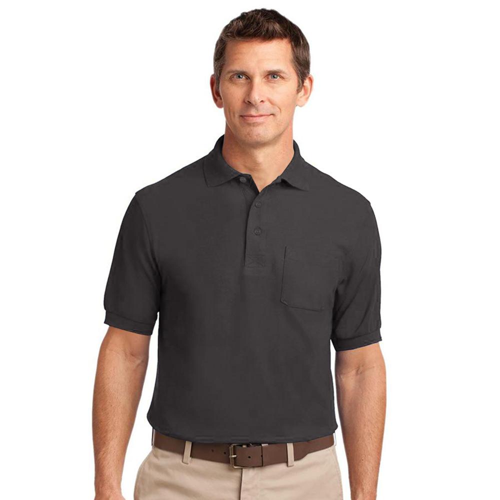HRCK Apica Short Sleeve Polo Shirt Men's Polo Shirt Image Graphite L 