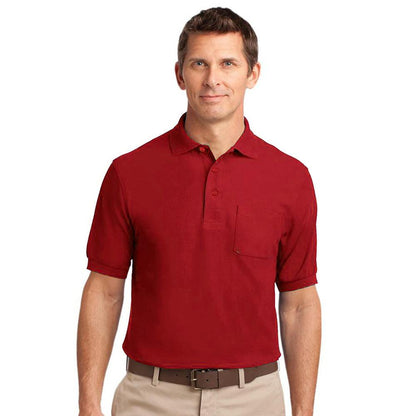 HRCK Apica Short Sleeve Polo Shirt Men's Polo Shirt Image Red L 