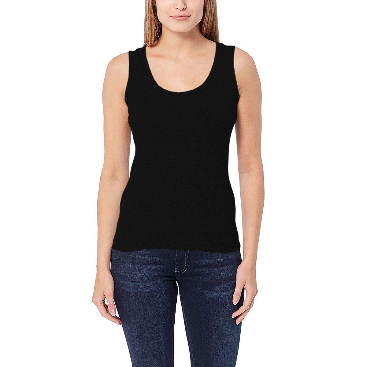 BYD Cropi Vest Women's Tee Shirt Image Black XS 