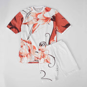 Kid's Aranos Crew Neck Tee and Shorts Set Boy's Suit Set HMG D4 12-18 Months 