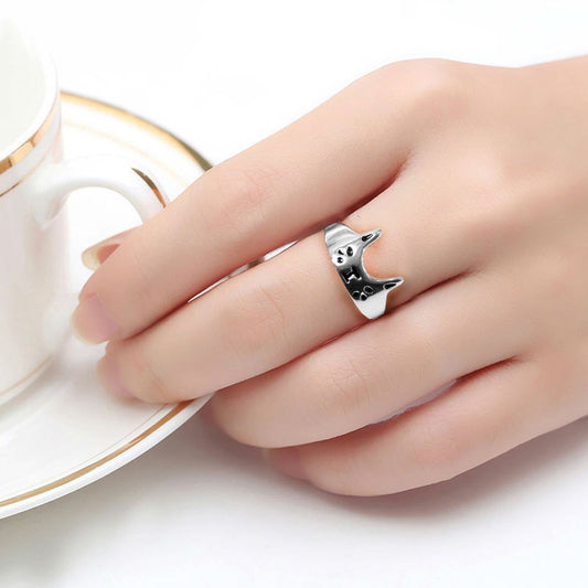 Cat Face Style Finger Ring Jewellery Sunshine China 