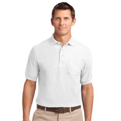 HRCK Apica Short Sleeve Polo Shirt Men's Polo Shirt Image White S 