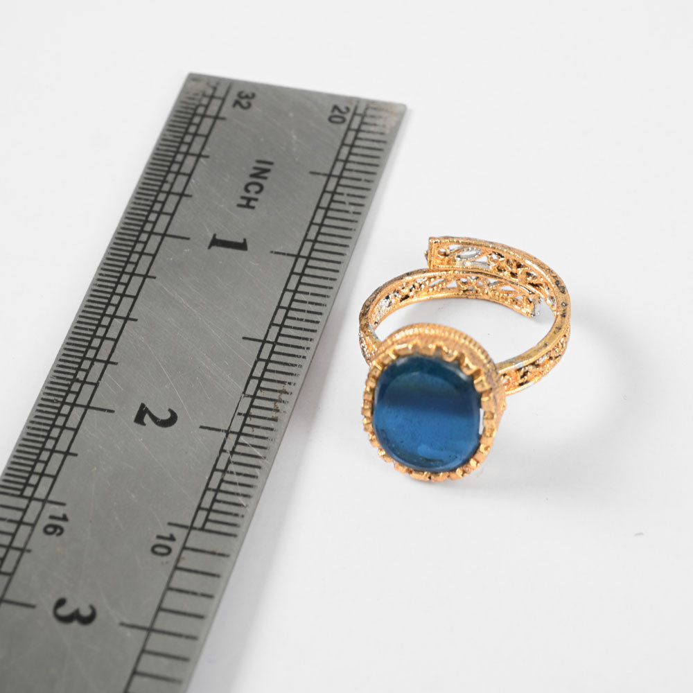 American Diamonds Women's Myjava Design Adjustable Ring Jewellery SNAN Traders 