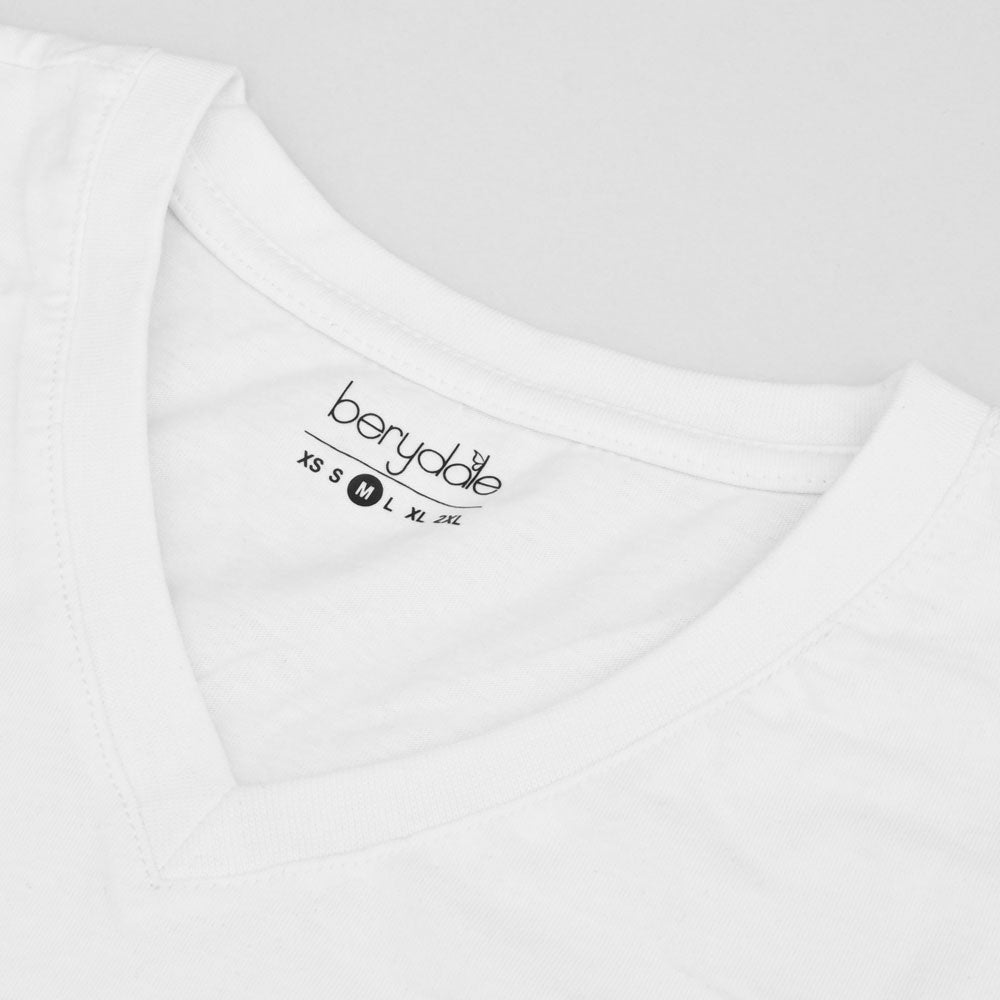 BDY Women's Sleep Walking Printed V- Neck Tee Shirt