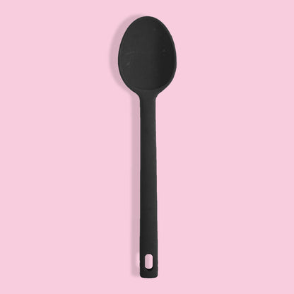 Nonstick Silicone Heat-Resistant Kitchen Spoon Kitchen Accessories ALN Oval 