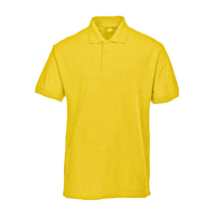 Men's Trend Short Sleeve Minor Fault Polo Shirt Minor Fault Image Yellow XS 