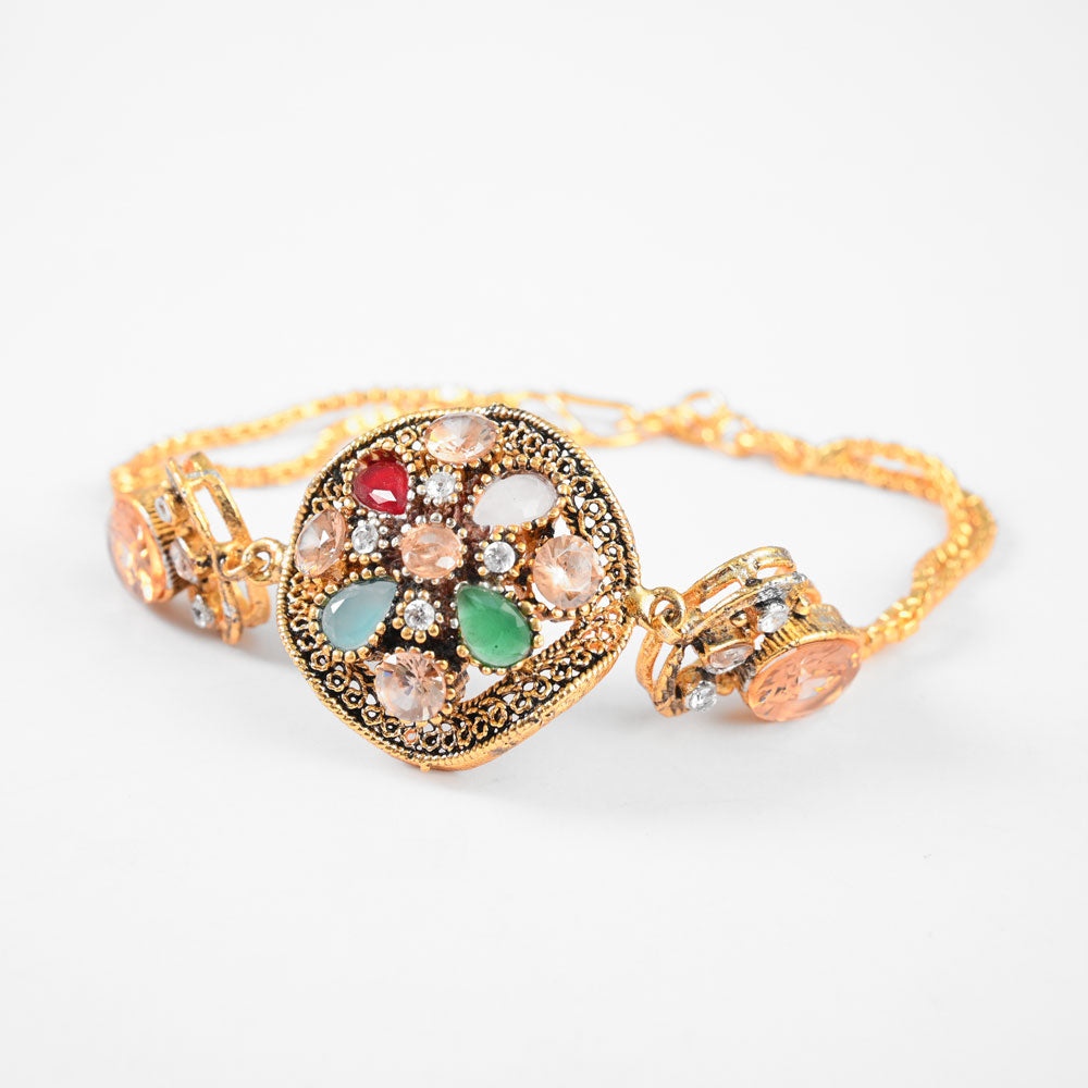 American Diamonds Women's Stuttgart Stone Bracelet Jewellery SNAN Traders Multi 