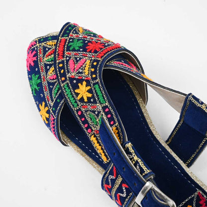 Women's Timisoara Embroidered Design Peshwari Chappal Women's Shoes SNQ 