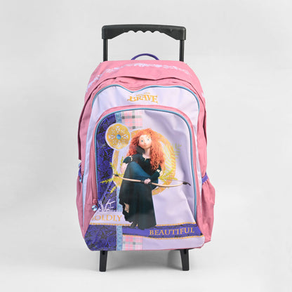 Roller Kid's Beautiful Characters trolley School Bag School Bag MTH Merida Brave 
