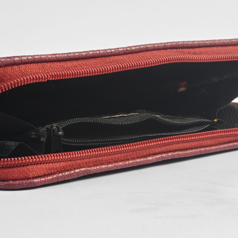 Women's Lupane Design Faux Leather Zip Closure Wallet/Purse Hand Bag NB Enterprises 