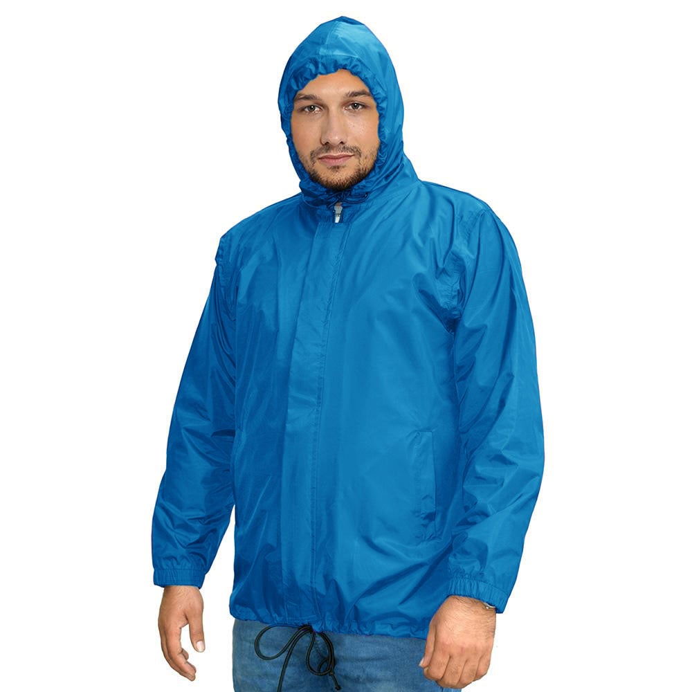 Polo Republica Hooded Rainy Jacket Men's Jacket Polo Republica Blue S 