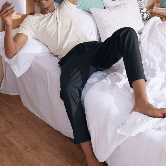 Polo Republica Men's Essentials Jersey Lounge Pants Navy