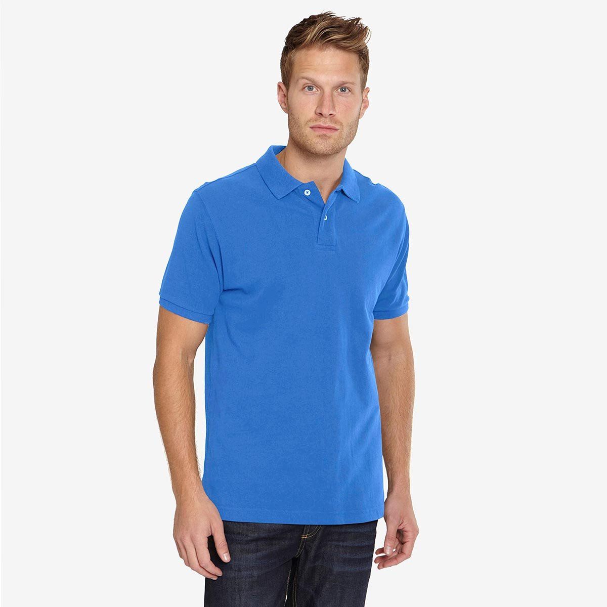 Totga Short Sleeve B Quality Polo Shirt001 B Quality Image Light Blue L 