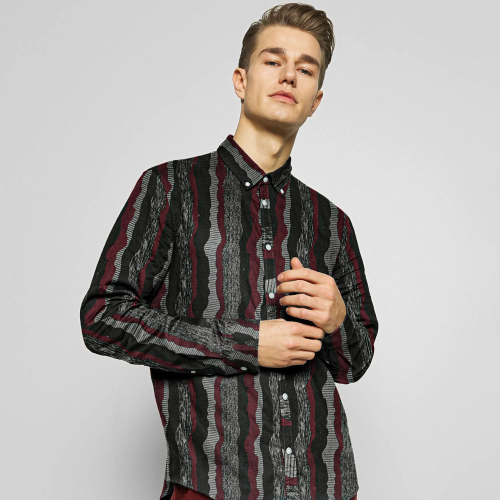 New Fashion Men's Leipzig Stylish Slim Fit Casual Shirt Men's Casual Shirt First Choice 
