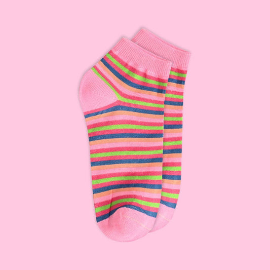 Women's Striped Style Anklet Socks Socks SRL D5 EUR 35-40 