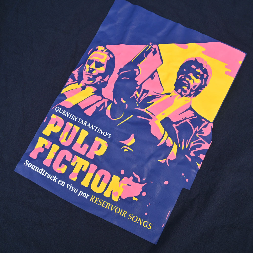 Polo Republica Men's Pulp Fiction Printed Raglan Sleeve Tee Shirt Men's Tee Shirt Polo Republica 
