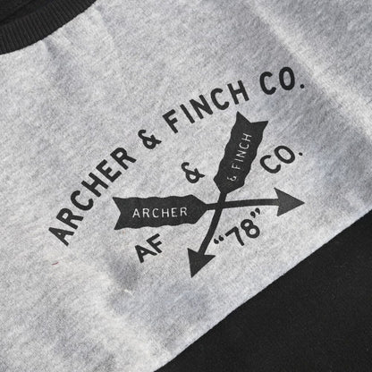 Archer & Finch Kid's AF Logo Printed Sweat Shirt Boy's Sweat Shirt LFS 