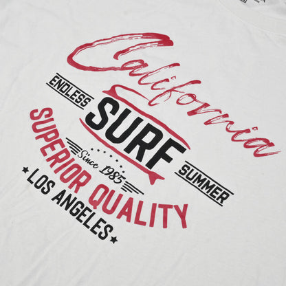 Polo Republica Men's California Surf Printed Crew Neck Tee Shirt Men's Tee Shirt Polo Republica 