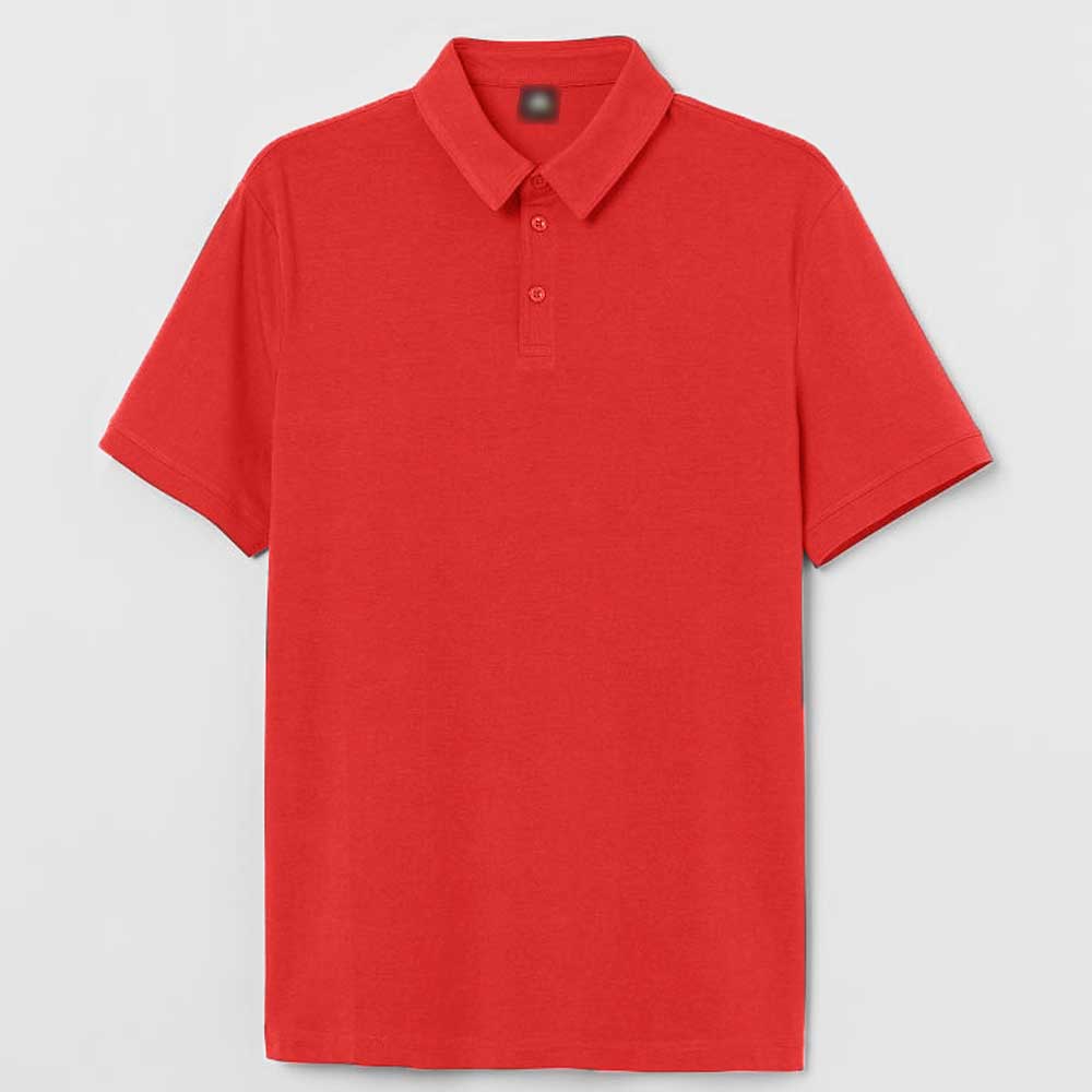 Men's Bacton Short Sleeve Polo Shirt Men's Polo Shirt Image Red 2XL 