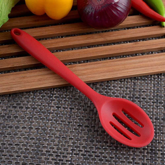 Silicone Slotted Serving Spoon Kitchen Accessories ALN 