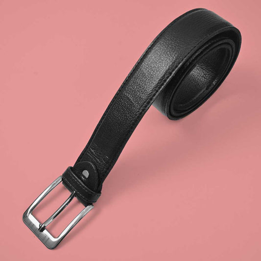 Men's Kilbride Basic Buckle Design PU Leather Belt