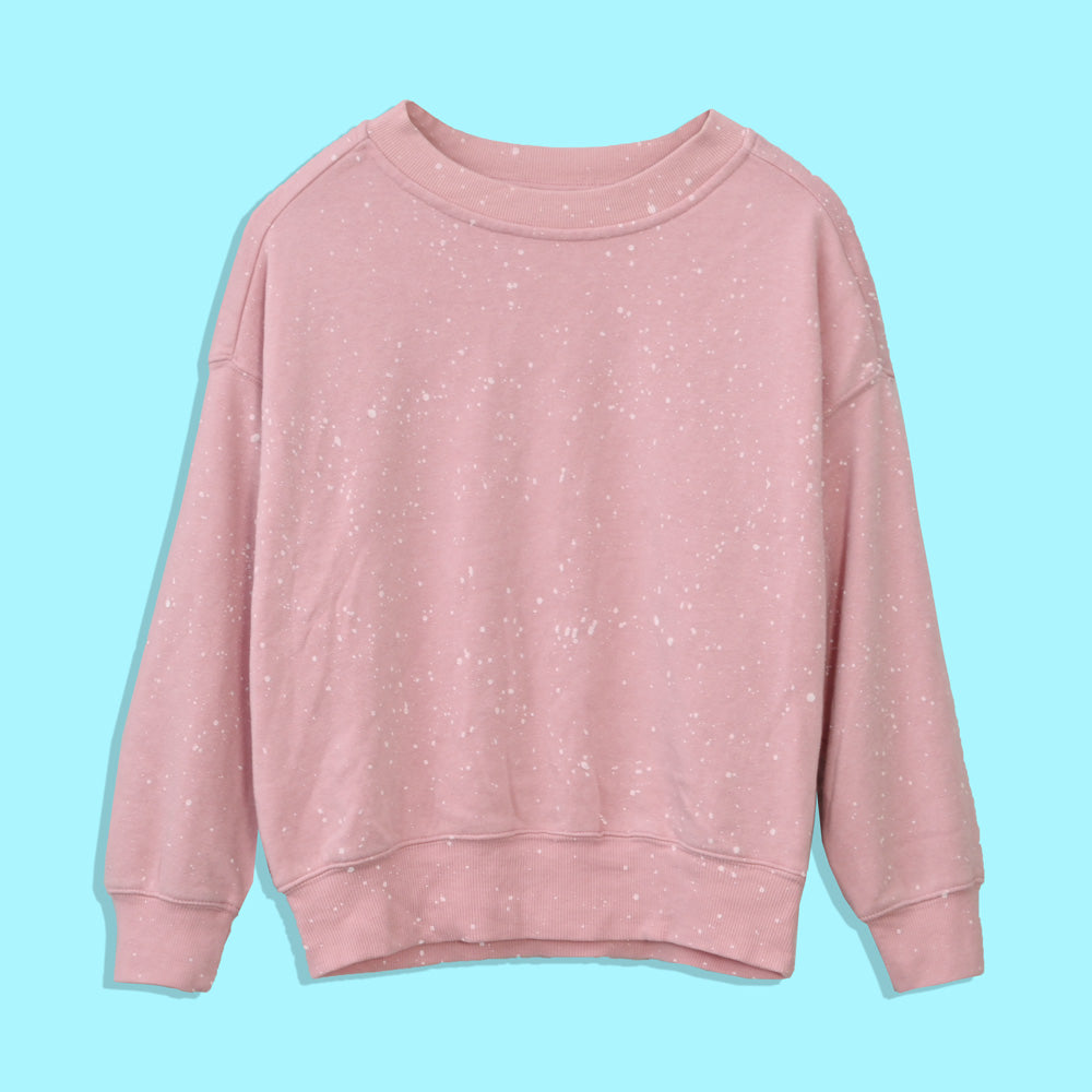 Cut Label Women's Helder Long Sleeve Fleece Sweatshirt Women's Sweat Shirt HAS Apparel Pink XS 