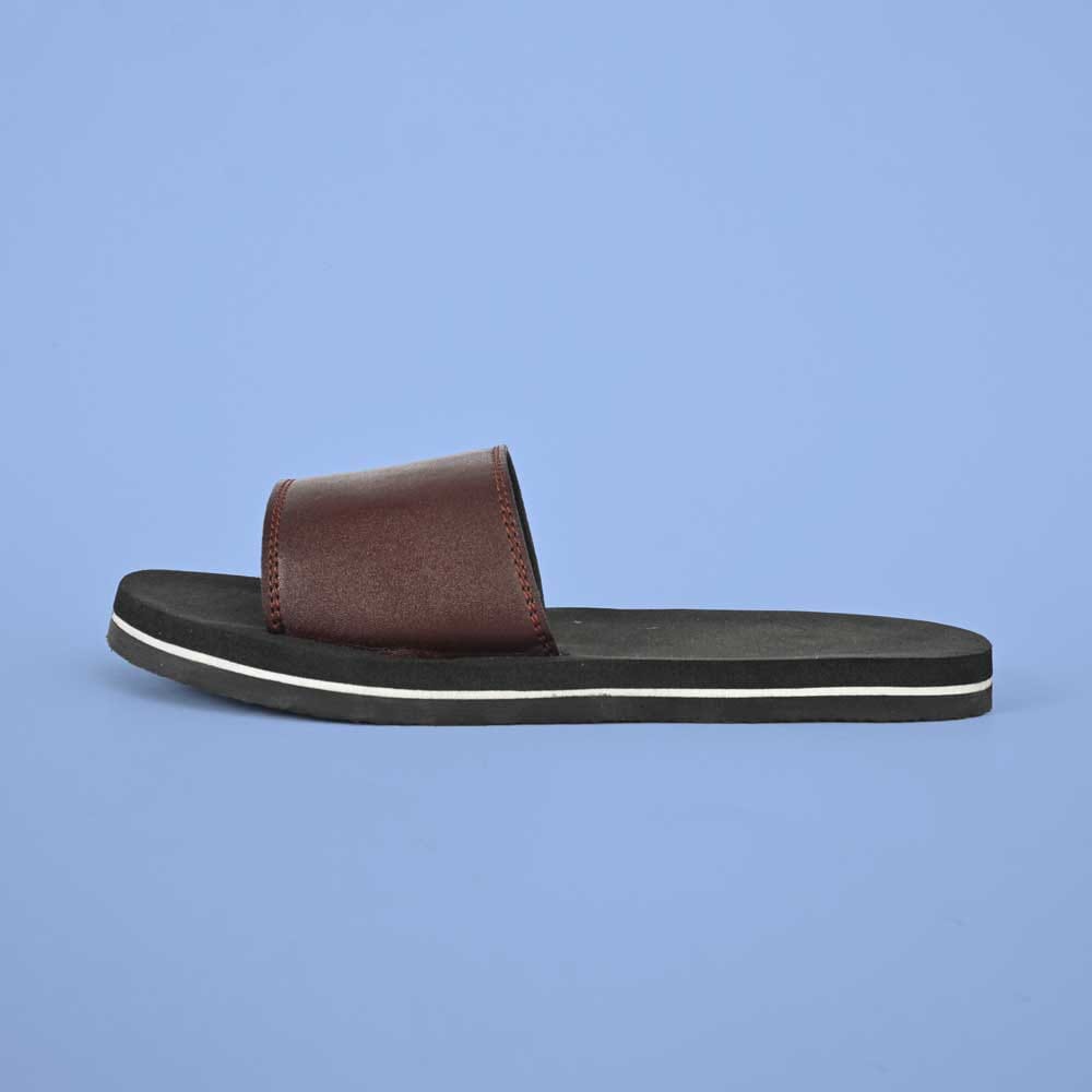 Men's Winnipeg Premium Style Slides Men's Shoes SNAN Traders Brown EUR 39 