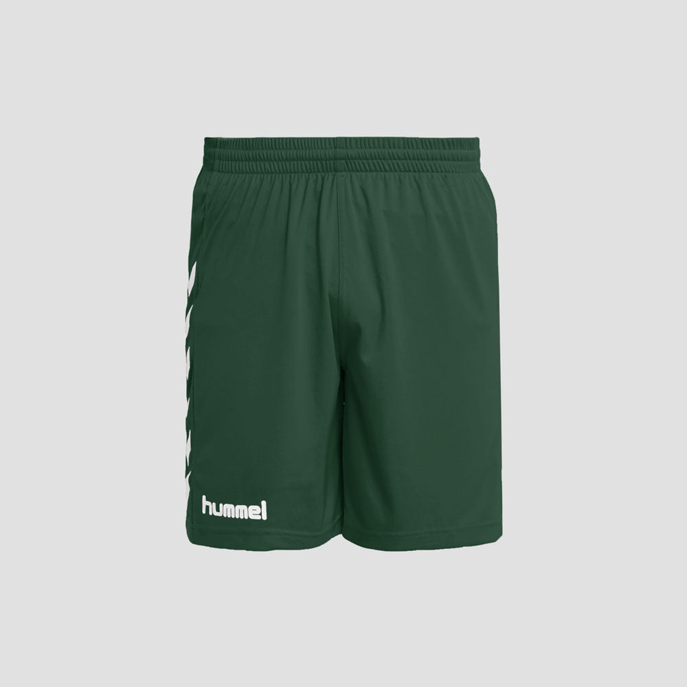 Hummel Boy's Banlung Arrow Style Activewear Shorts Boy's Shorts HAS Apparel Bottle Green 4 Years 