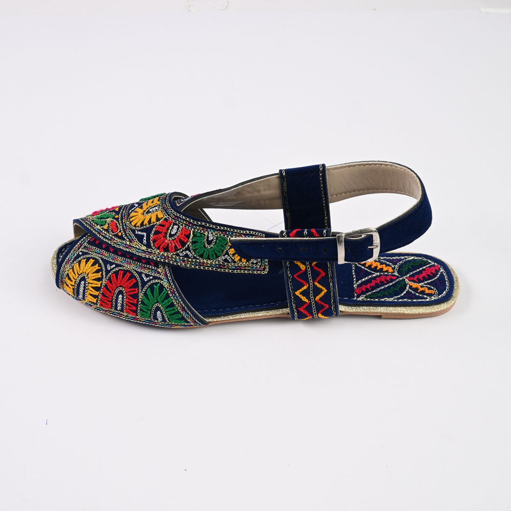 Women's Slatina Embroidered Design Peshwari Chappal Women's Shoes SNQ 