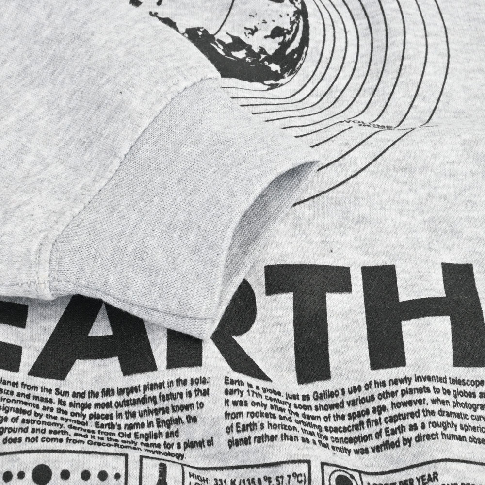 HAS Apparel Men's Earth Printed Long Sleeve Sweat Shirt Men's Sweat Shirt HAS Apparel 