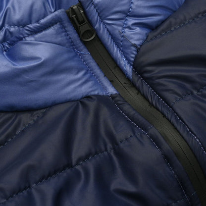 Max 21 Men's Panel Design Inner Fleece Quilted Raglan Sleeve Zipper Jacket Men's Jacket SZK 
