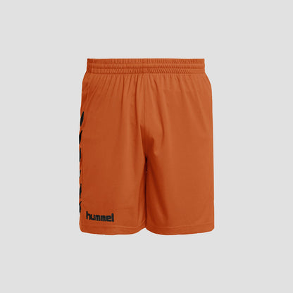 Hummel Boy's Banlung Arrow Style Activewear Shorts Boy's Shorts HAS Apparel Dark Orange 4 Years 