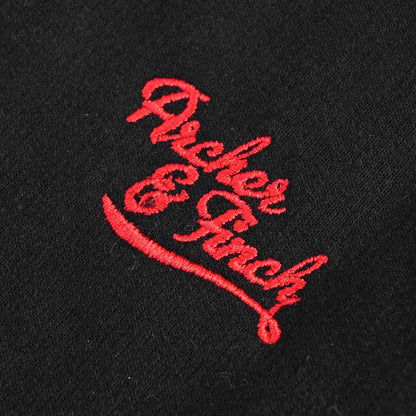 Archer & Finch Men's Reims Logo Embroidered Fleece Pullover Hoodie Men's Pullover Hoodie LFS 