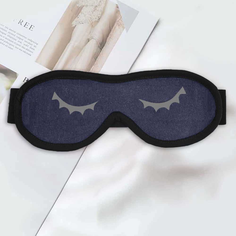 Polo Republica Eye Mask for Sleeping. Made-With-Waste! Eyewear Polo Republica Light Navy Eyelashes 