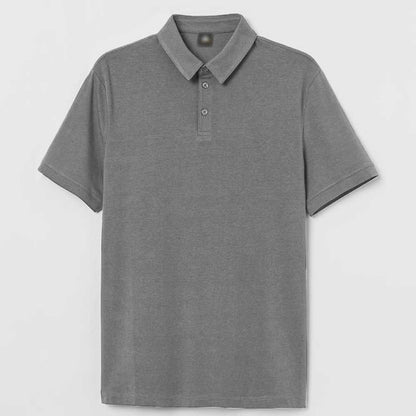 Men's Bacton Short Sleeve Polo Shirt Men's Polo Shirt Image Graphite S 