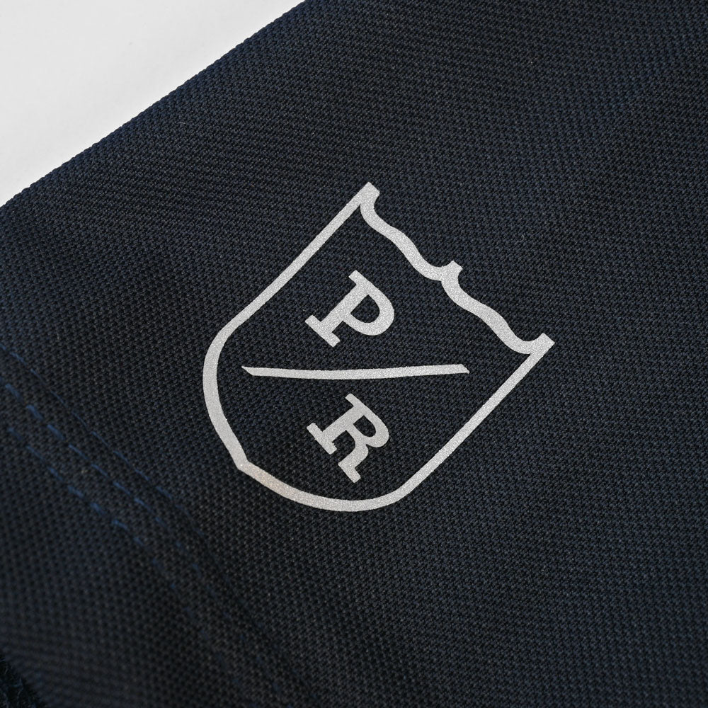 Polo Republica Men's Triple Diagonal Stripe Printed Activewear Polo Sh ...