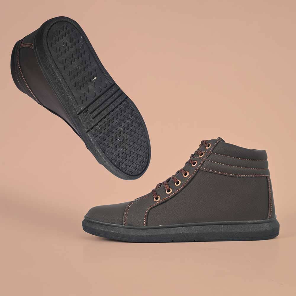 Men's Regina Faux Leather Long Sneakers Shoes Men's Shoes SNAN Traders 
