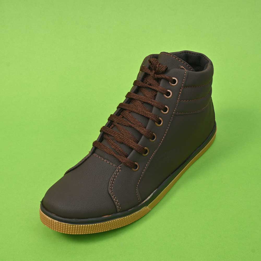 Men's Chatelet Faux Leather Long Sneakers Shoes Men's Shoes SNAN Traders 