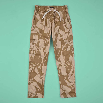 Leo Concept Men's Gaborone Camo Style Cargo Trousers Men's Trousers First Choice Camo Skin 28-40 