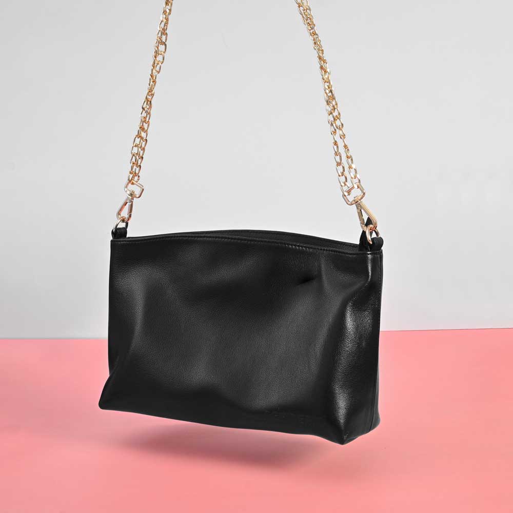 SFS Women's Elegant Design Leather Shoulder/Hand Bag