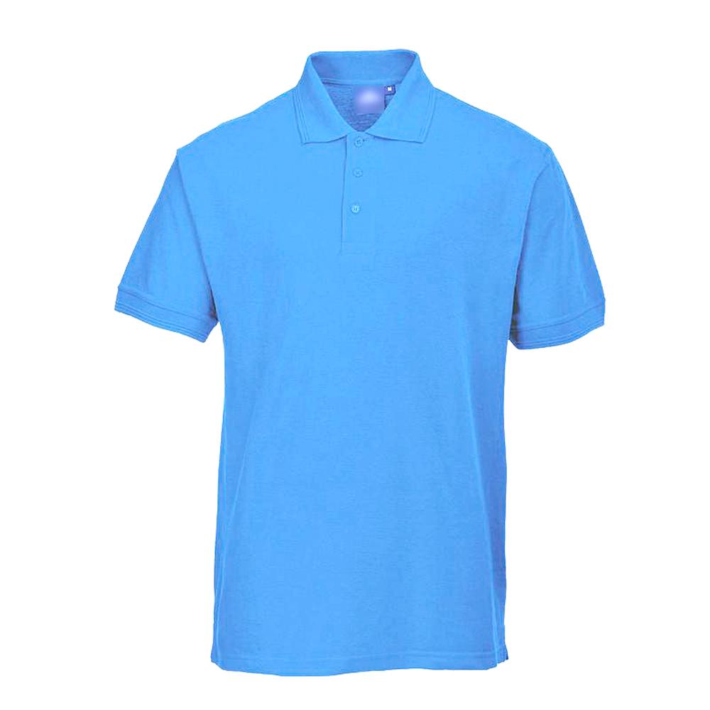 PRT Vonboni Short Sleeve Polo Shirt Men's Polo Shirt Image Sky Blue L 