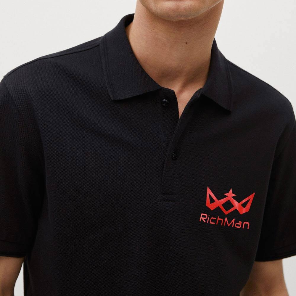 Richman Men's Amorium Short Sleeve Polo Shirt Men's Polo Shirt ASE 