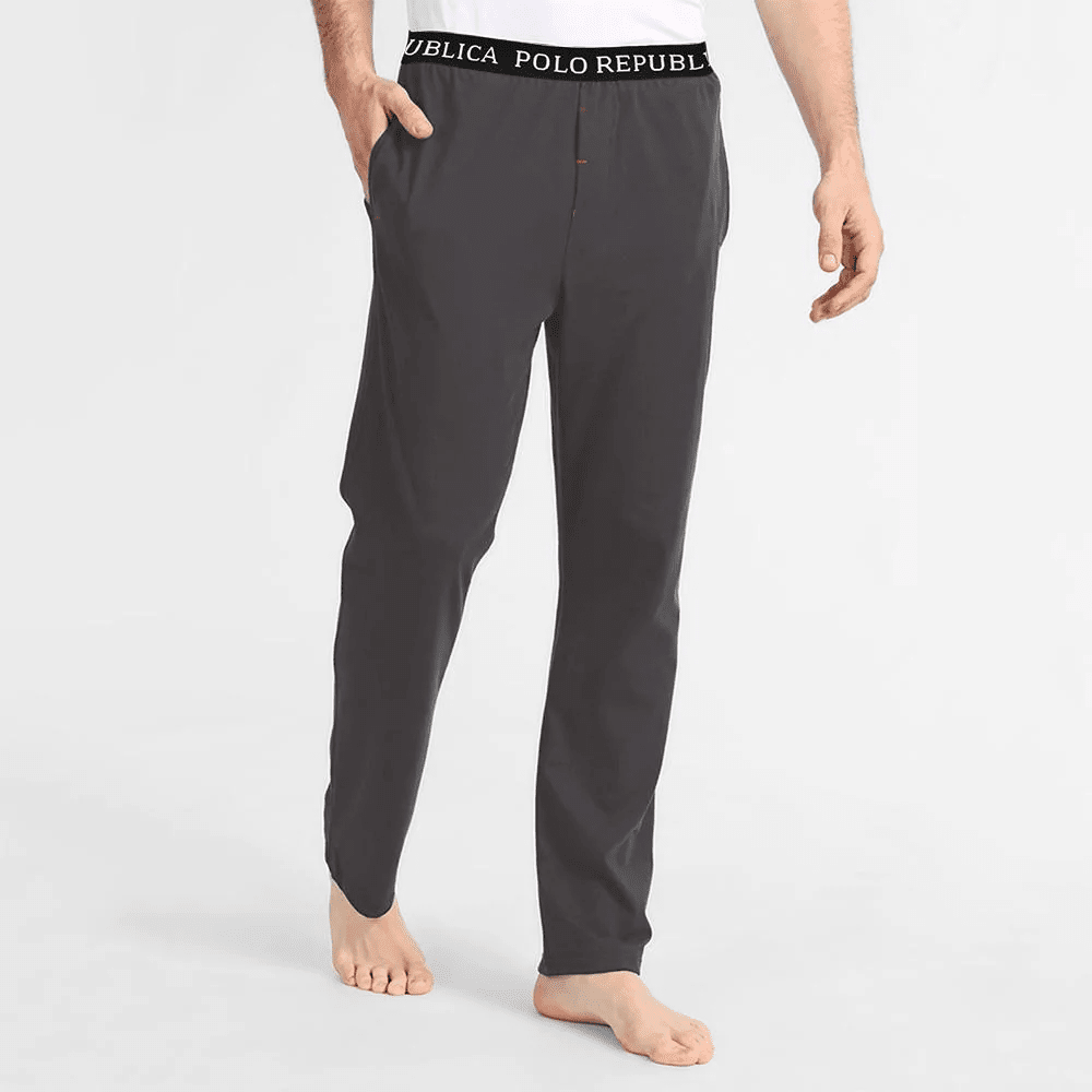  Polo Republica Men's Essentials Jersey Lounge Pants