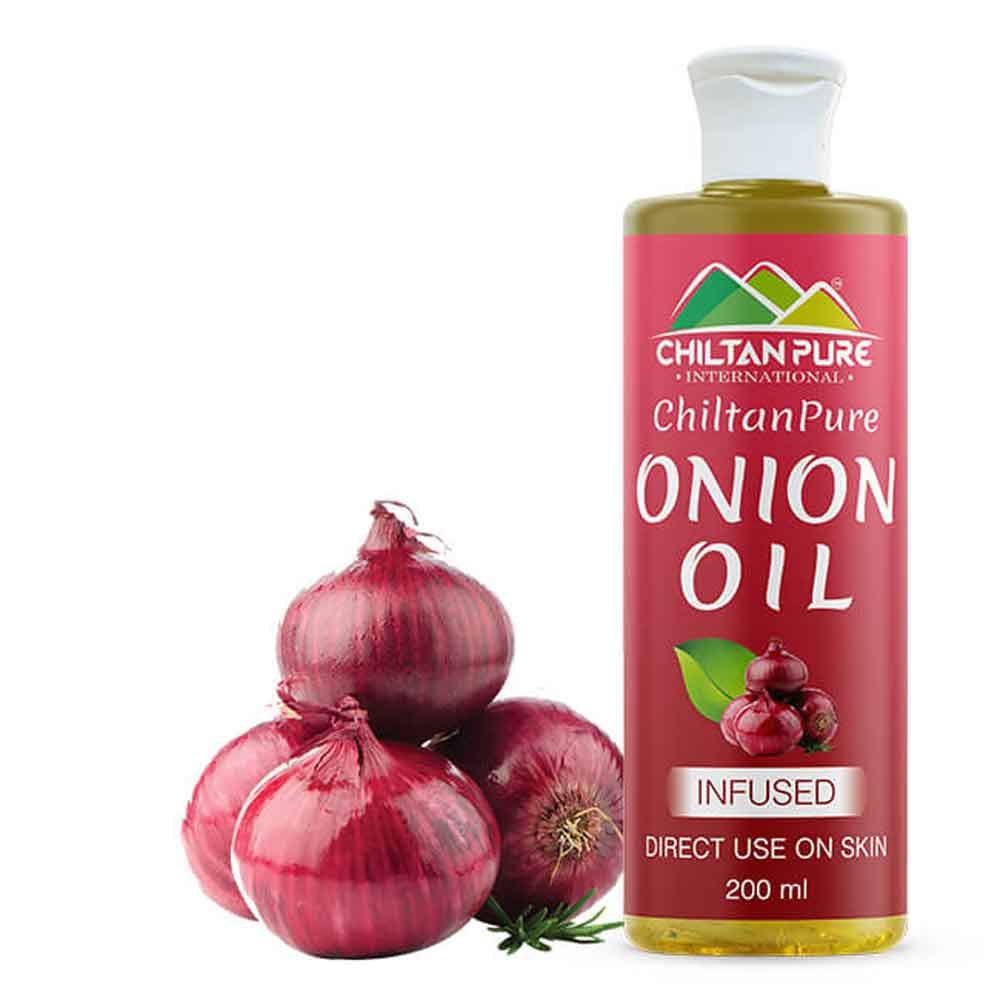 Chiltan Pure Onion Infused Hair Oil - 200 ml Health & Beauty CNP 