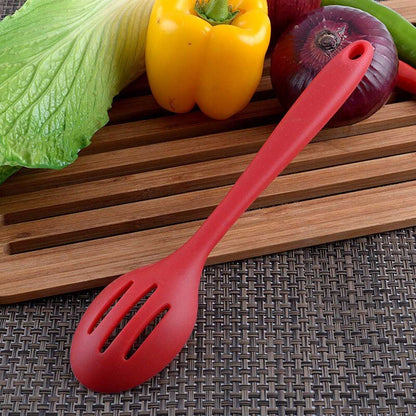 Silicone Slotted Serving Spoon Kitchen Accessories ALN 