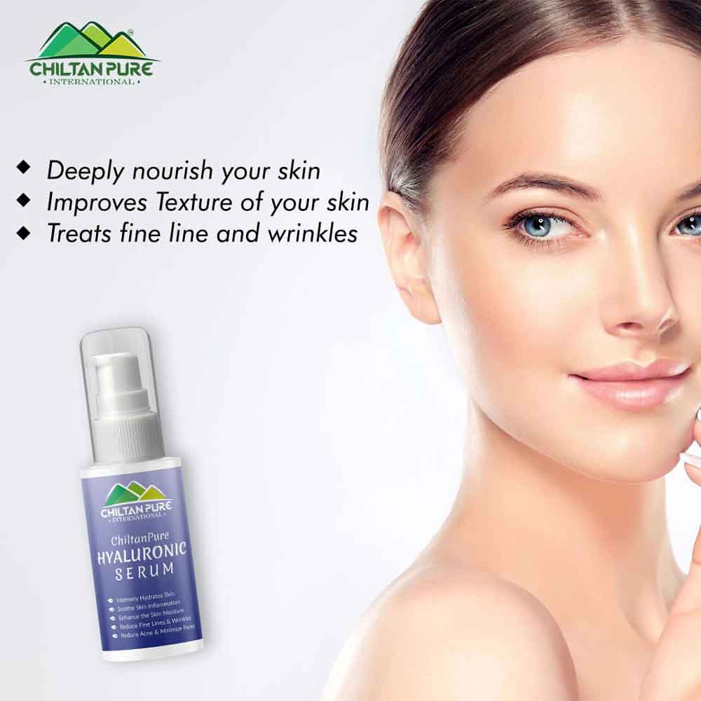 Chiltan Pure Hyaluronic Acid Serum Hydrating Skin - 50 ml Health & Beauty CNP 